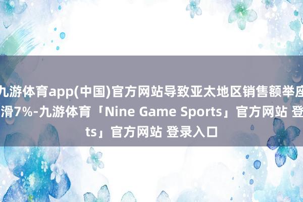 九游体育app(中国)官方网站导致亚太地区销售额举座同比下滑7%-九游体育「Nine Game Sports」官方网站 登录入口